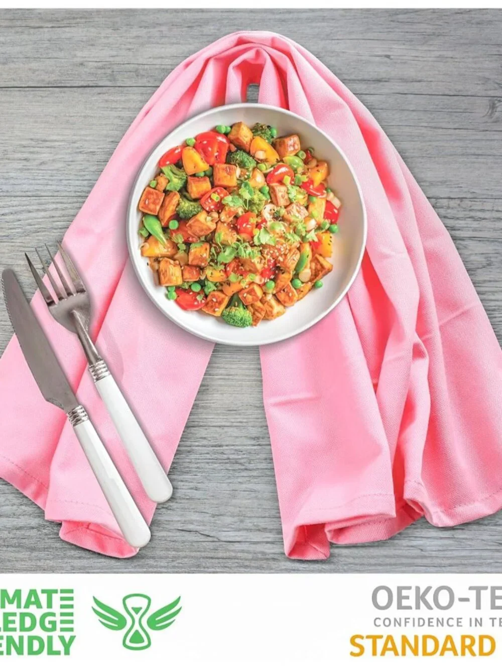 Kitchen Towels 100% Cotton Dish Towels for KitchenSet of 6 20”x30” Dish Cloths H - Picture 3 of 6